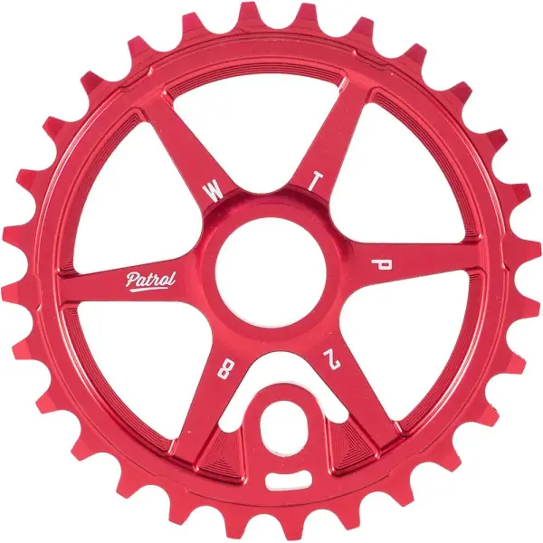 BMX Kettenblatt WeThePeople Patrol (Rot - 25T)