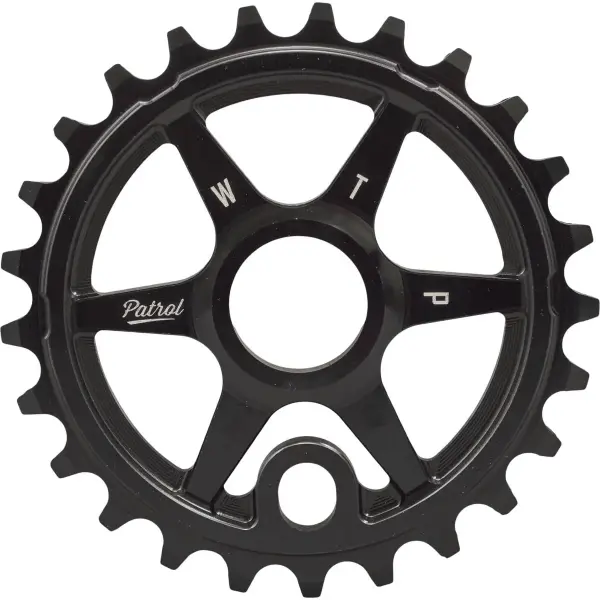 BMX Kettenblatt WeThePeople Patrol (Schwarz - 25T)