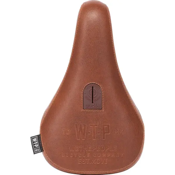 BMX Sadel Wethepeople Team Fat Pivotal (Brown Leather)