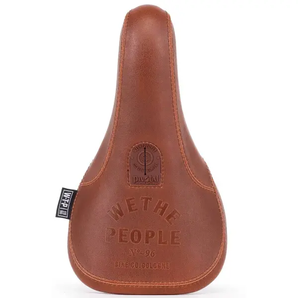 BMX Sadel Wethepeople Team Slim Pivotal (Brown Leather)