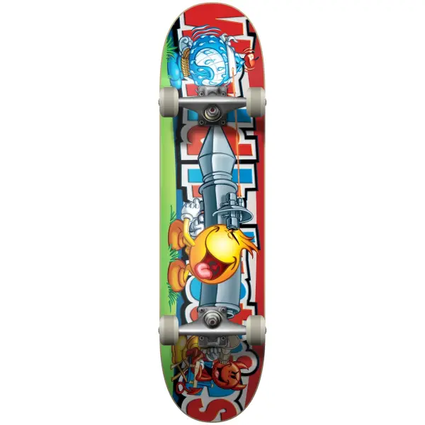 Skateboard Komplettboard World Industries Bazooka (8" - Rot)