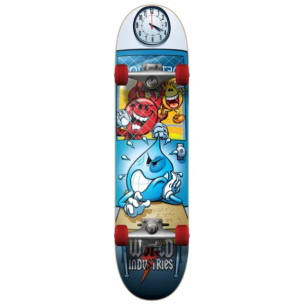 Skateboard Komplettboard World Industries Detention Multi (6.5" - Blau)