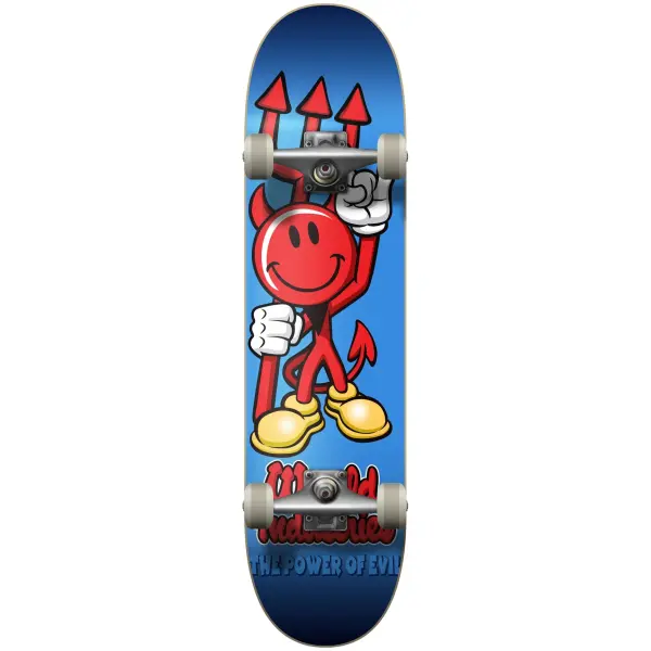 Skateboard Komplettboard World Industries Power of Evil (8.25" - Blau)