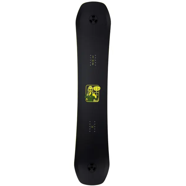Snowboard Yes Shifter 3D (154cm - Sort)