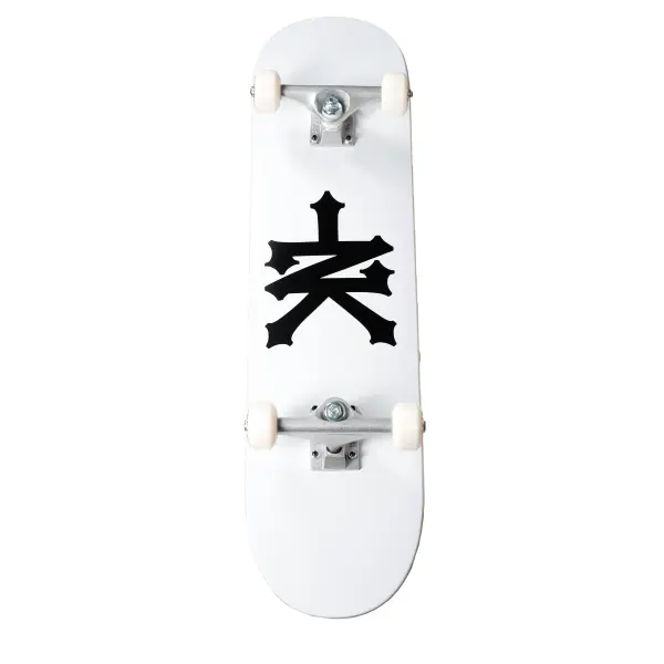 Skateboard Komplettboard Zoo York Crackerjack (8" - Weiß)