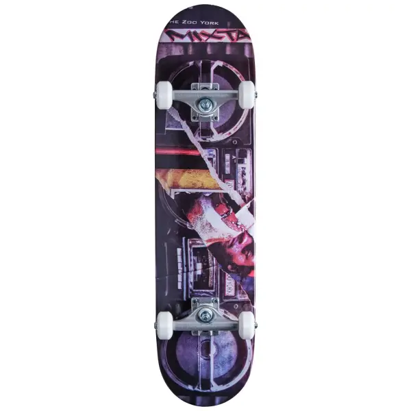 Skateboard Komplettboard Zoo York OG Boom Box (7.75" - Schwarz)
